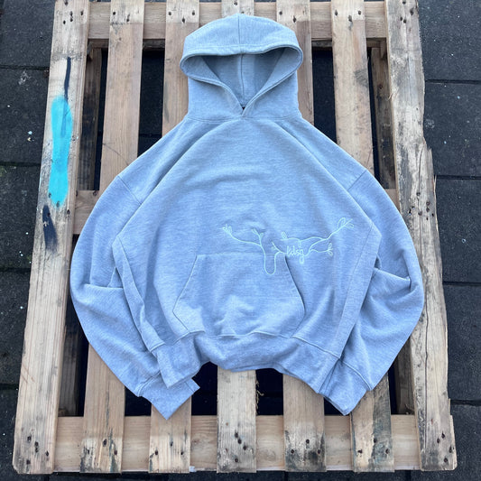 Let The Light In Popover Hoodie Grey(Exclusive)