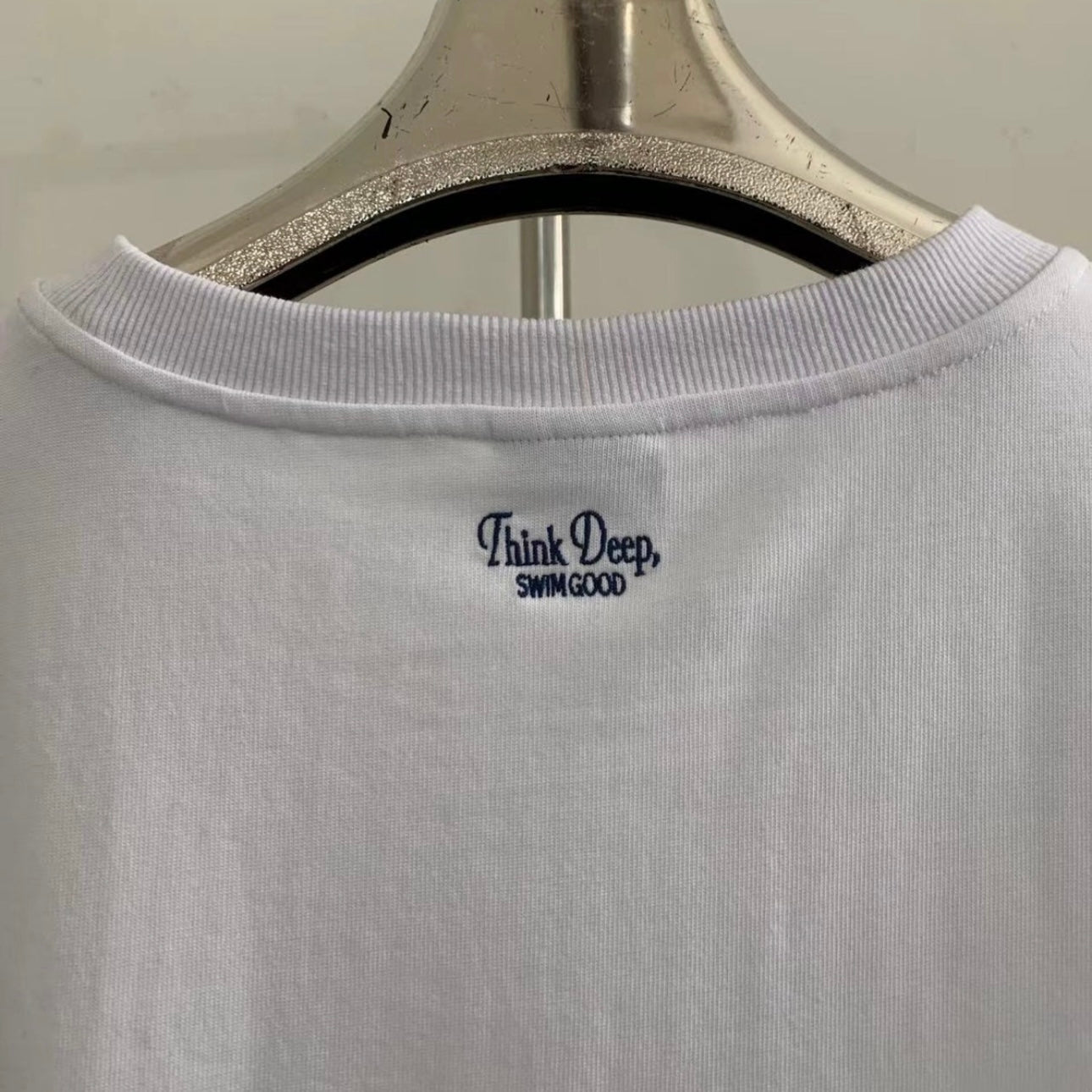 Script Logo Tee White