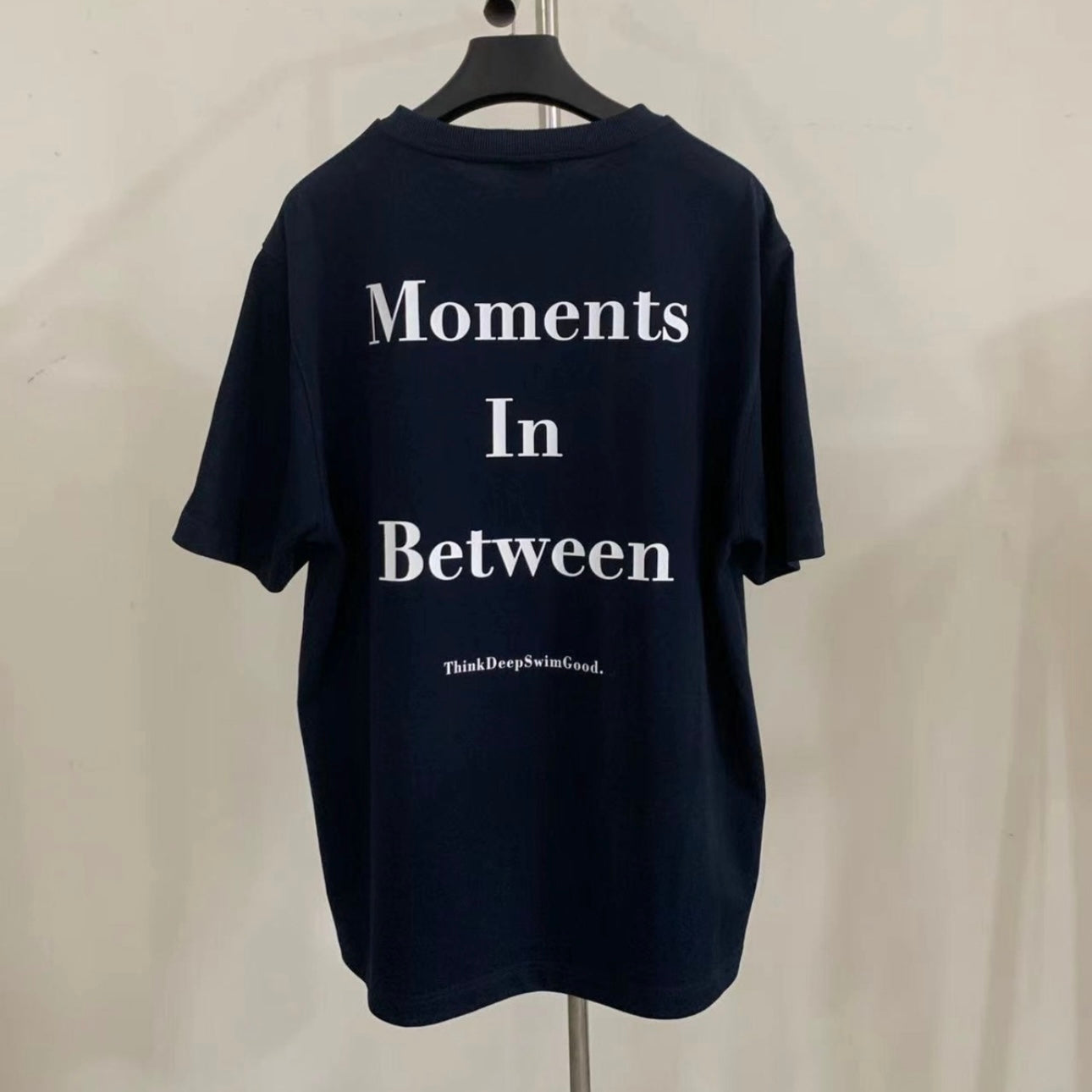 Moments In Between Tee Navy